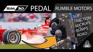 SIM3D Pedal Rumble Motors Review | LONG term