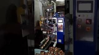 A K enterprises fully automatic pouch packing machine collotype PLC system 1 minut Mein 70 pouch con