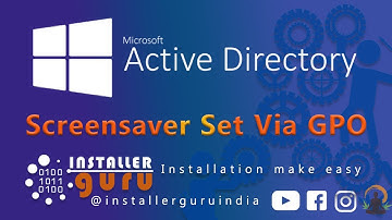 Elevate Office Vibes: Group Policy Screensaver Setup for Your Team (Hindi)