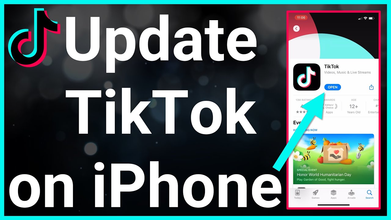 How To Update TikTok On iPhone YouTube