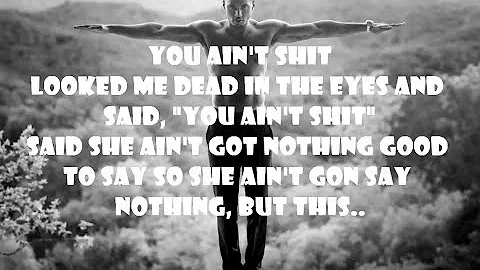 Trey Songz   Y A S You Ain't Shit Lyrics on Screen