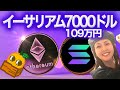 ソラナは1000ドル(15万円)行きますか?SOL ETH
