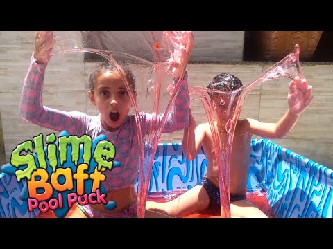 PISCINA DE SLIME - SLIME GIGANTE _ SLIME BAFF _ POOL PUCK