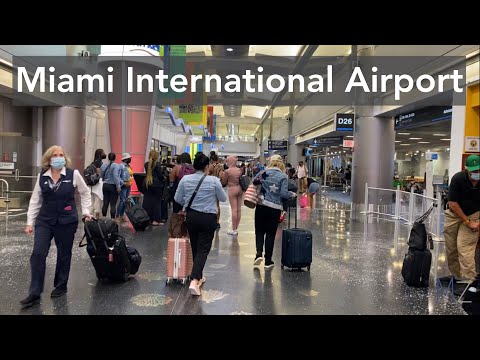 Video: Ilang terminal mayroon ang Miami airport?