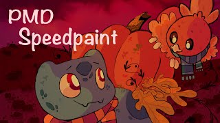 Pumpkin Patches and Fall Friends - PMD Speedpaint
