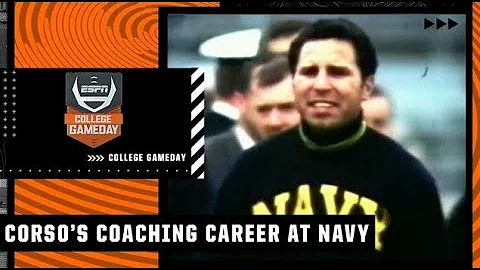 Lee Corso looks back on his coaching career at Navy 🏈| College GameDay