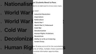 #globalregents 📚 Global Regents students: STOP trying to memorize everything.If you know these 10 t