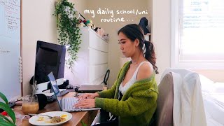 my daily routine as a university student, doing homework & reading more books | Student Diaries