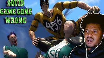Kotte Animation Noob Squid Game Players Bee like: REACTION