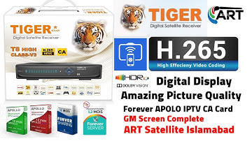 TIGER T8 High Class V3 latest Model 2023 Good Quality H.265 GM Screen | Unboxing and Full Review |