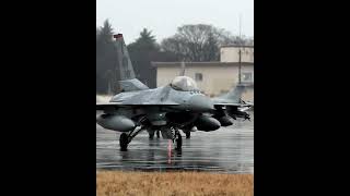 Powerful F-16 Fighter Jet. USAF
