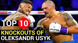 Oleksandr Usyk Top 10 Fights \& Knockouts