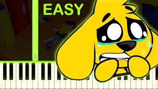 Música Final de Las Perrerias de Mike - EASY Piano Tutorial