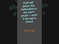 Sending push notifications in PHP