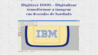 SOFTWARE - Digitizer 10000 - Converter uma imagem em desenho de bordado (2) screenshot 4