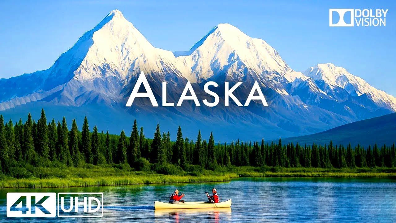Alaska in 4K UHD 🌲 | Breathtaking Nature Views with Cinematic Relaxing Music