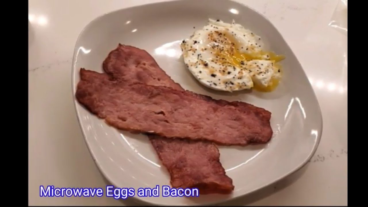 Can You Microwave Eggs and Bacon? YouTube