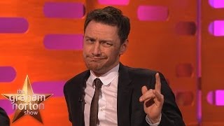 X-Men Fan Art Feat. Michael Fassbender & James McAvoy - The Graham Norton Show