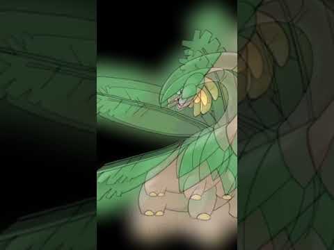 寶可夢圖鑑 #pokemon No.0357 熱帶龍トロピウス Tropius #0357 #寶可夢卡牌 #pokemongo #寶可夢 #shorts #神奇寶貝 #第三世代