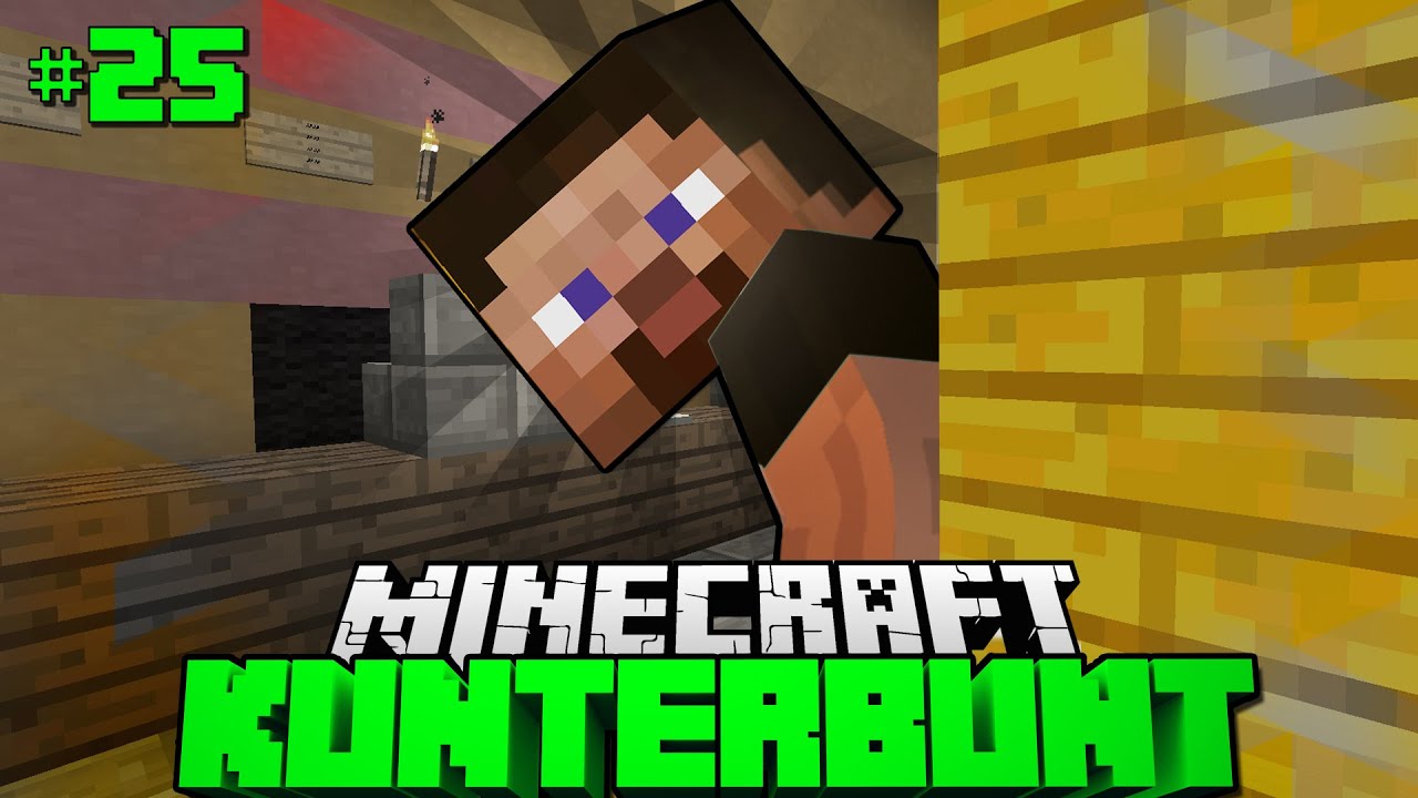 ICH bin NICHT HIER?! - Minecraft Kunterbunt #25 [Deutsch/HD] lets play a little game