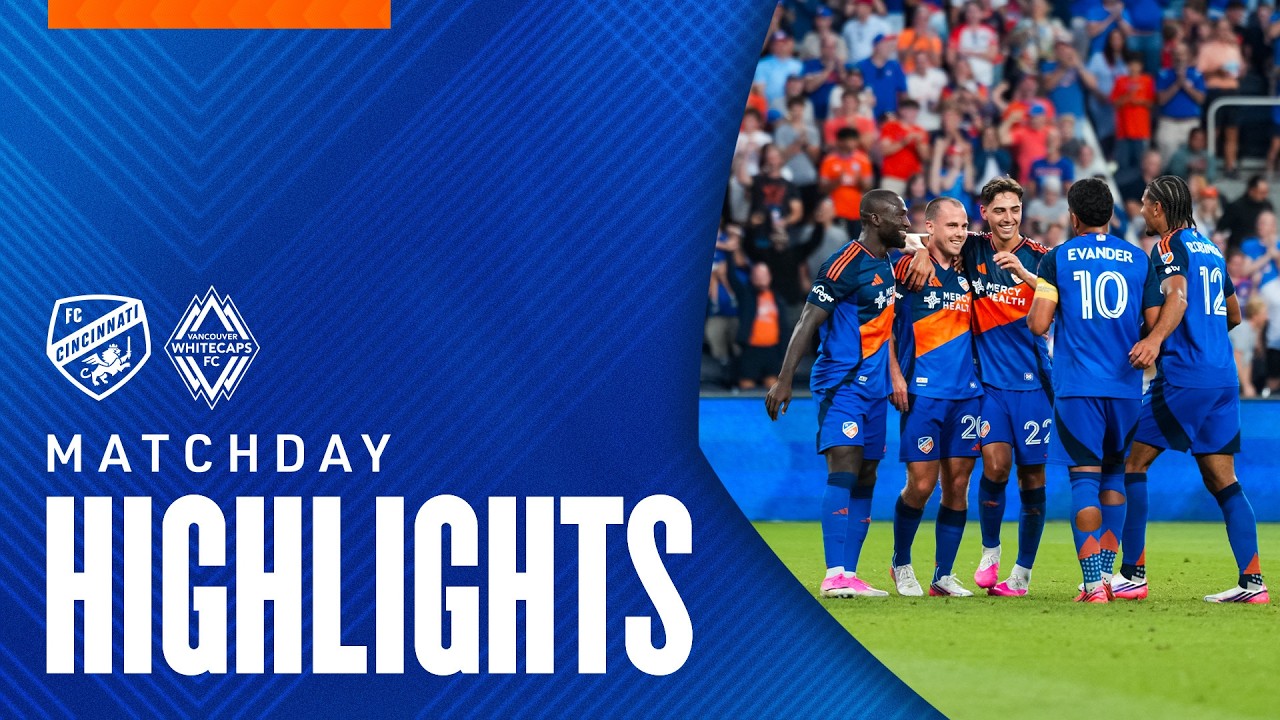 HIGHLIGHTS: FC Cincinnati vs Vancouver Whitecaps FC | July 22, 2026