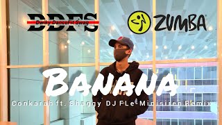 Banana (feat.Shaggy) [DJ FLe - Minisiren Remix] Conkarah | ZUMBA | DANCE | TIKTOK | FITNESS | VIRAL