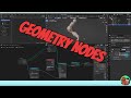 Как создать круговой массив и инстанцирование объекта на кривую с помощью Geometry Nodes в Blender.