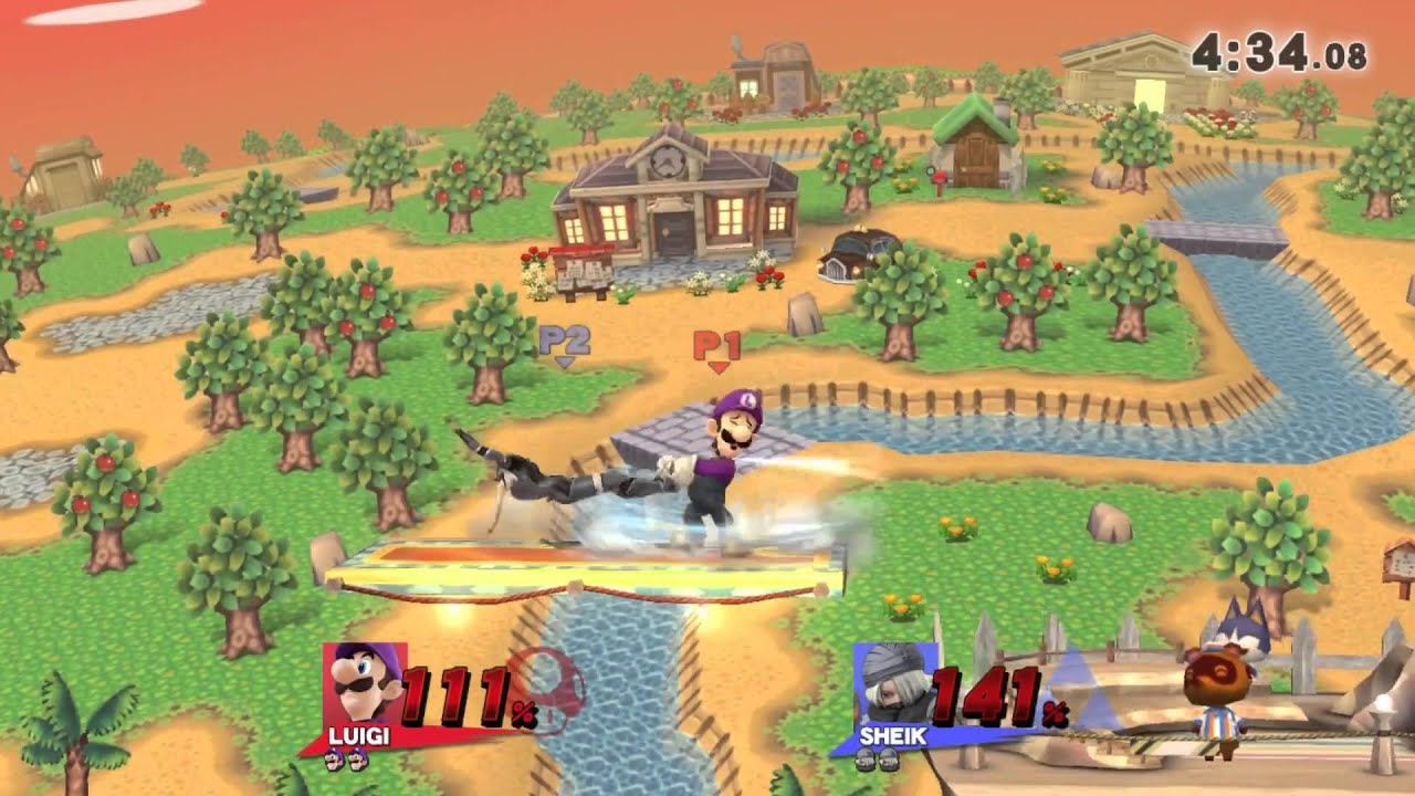 "Luigi has a bad recovery"