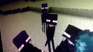 Enderman chasing me in creative mode