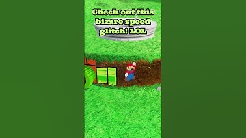 Check Out This Bizarre SPEED GLITCH in Super Mario Odyssey! #shorts