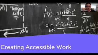 Accessibility Workshop - Creating Accessible Work