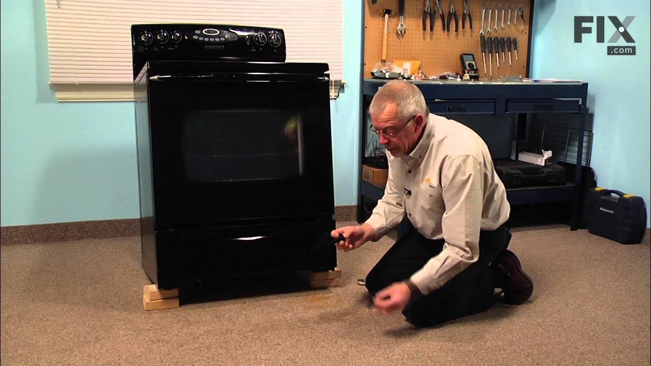 Maytag Range Repair How to replace the Leveling Leg YouTube