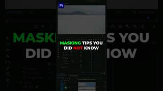 MASKING TIPS You Did NOT Know in Premiere Pro 👍 #premierepro #tutorial #kylerholland