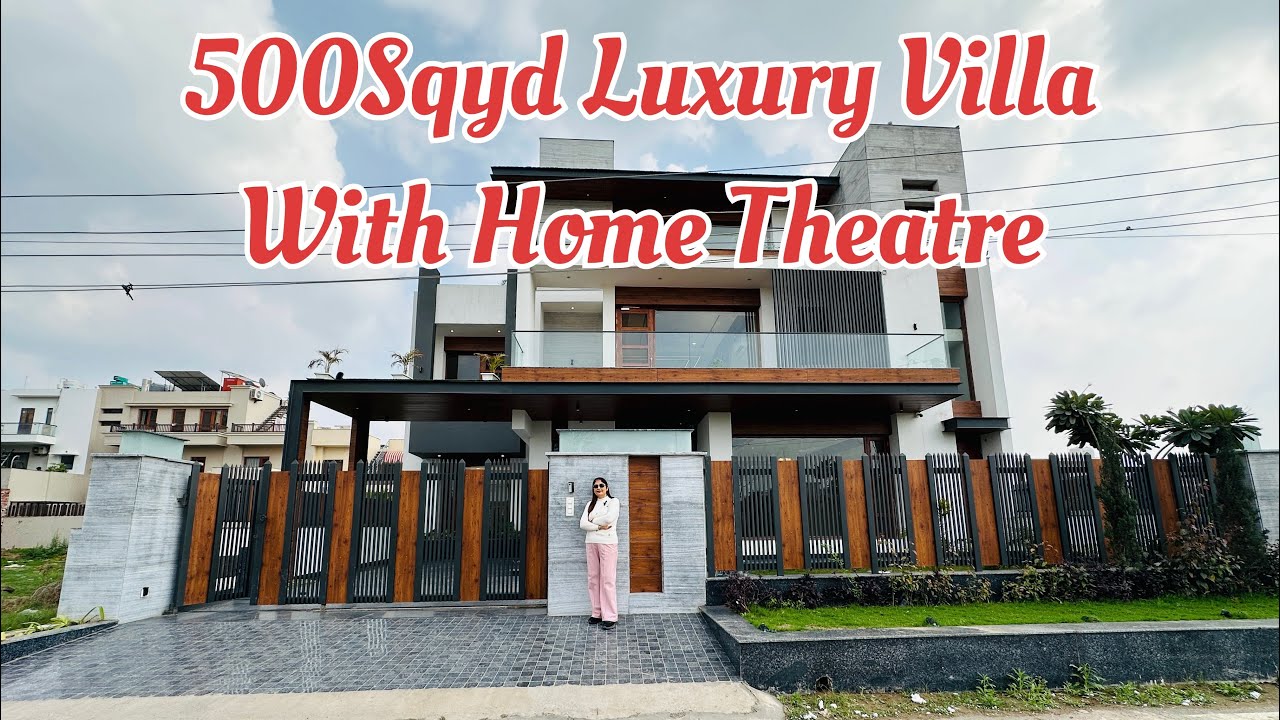 500Sqyd | 5BHK | Lift | Home theatre | Mohali