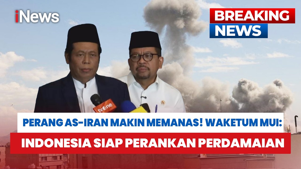 BREAKING! Waketum MUI Marsudi: Indonesia Siap Jadi Penengah Konflik Timur Tengah