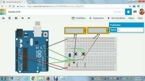 Arduino led Two pushbuttons
