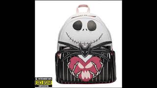 Nightmare Before Christmas Jack Skellington Valo-ween Mini-Backpack - Entertainment Earth Exclusive