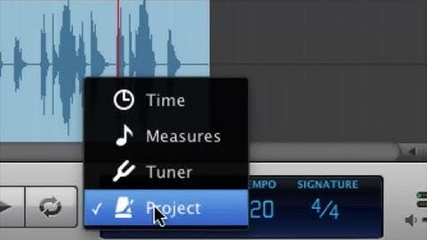 How to Edit the Tempo of a Track in GarageBand : GarageBand Tips