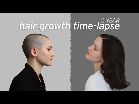 Hair Growth Time-lapse - 2 Years
