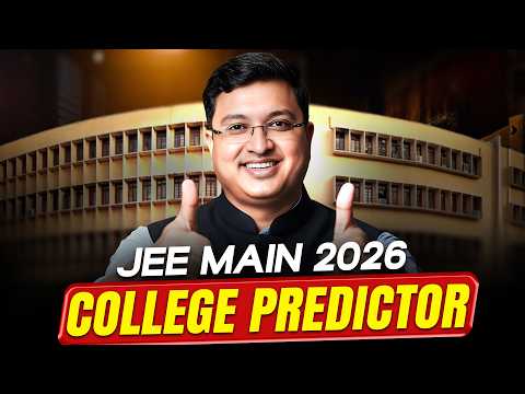 JEE Main 2026: College Predictor As Per JEE Percentile🤔| Percentile Vs Colleges | NV Sir #jee2026