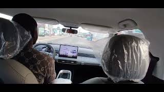 First time in a Chinese EV car in Ghana 🇬🇭 Car is solid packed with great ai featuresb#SURPRISED  