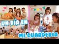 24 HORAS en la GUARDERIA (Maestra por un dia) 👶 ¿Se portarán bien?