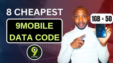 8 Code To Get Cheaper Data From 9mobile | How To Buy Cheap Data Plan #cheapestdata #9mobiledata