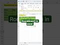 Rounddown() in excel
