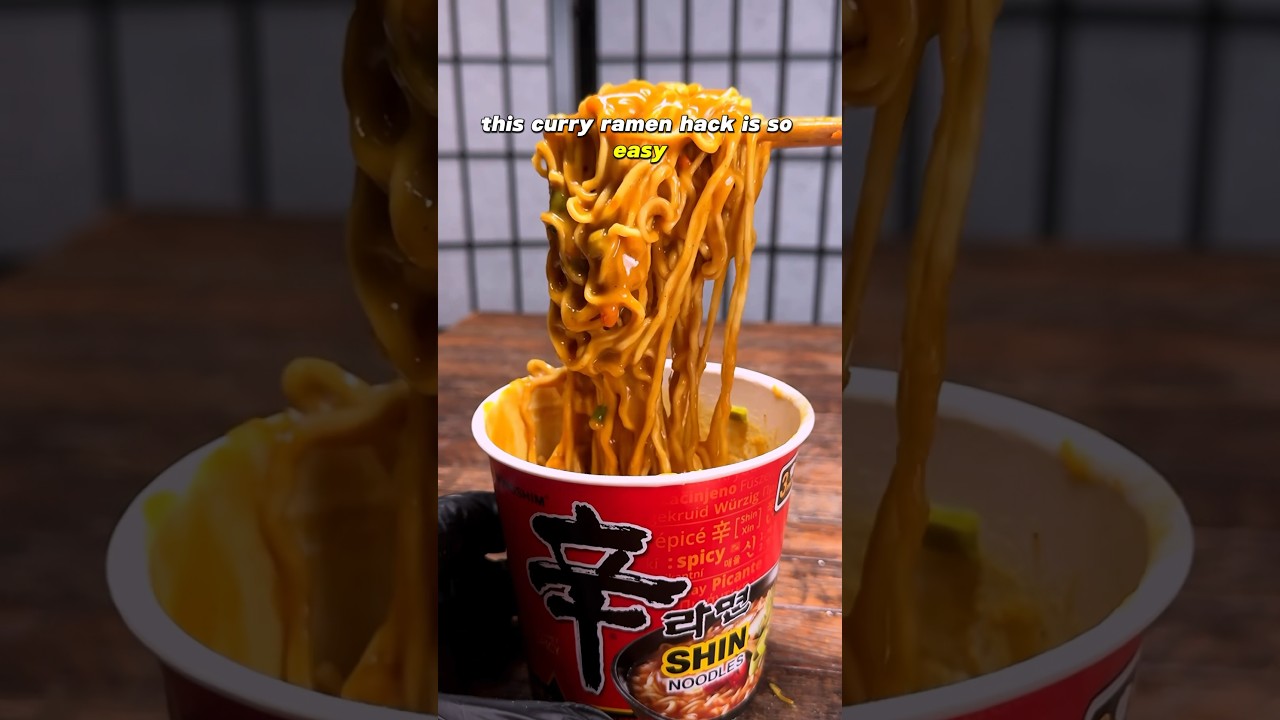 WOW! This Curry Ramen Hack 🤯