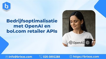 Bedrijfsoptimalisatie met OpenAI en bol.com retailer APIs