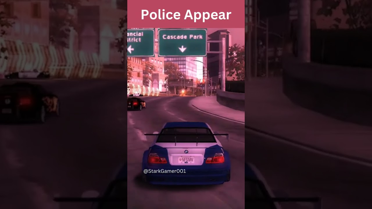Police Appeared Need for speed most wanted 