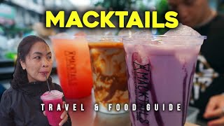 I tried the FAMOUS MACKTAILS IN MANILA'S UBELT! ❤ | Macktail P. Noval Sampaloc | 4k Food Guide