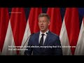 Péter Magyar says Hungary ‘will be a constructive partner' in the EU