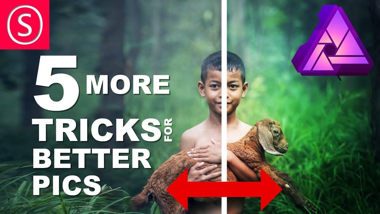 Affinity Photo – 5 MORE Tricks for better Pics Affinity Photo – 5 MORE Tricks for better Pics